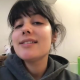 From under the toilet, a very cute girl takes a longer shit with hanging logs and product in the bowl. Filmed from a between the legs perspective. Vertical format video. About 2.5 minutes.
